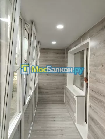 Отделка балконов в Климовске | Отделка балконов и лоджий и обшивка под ключ в МосБалкон