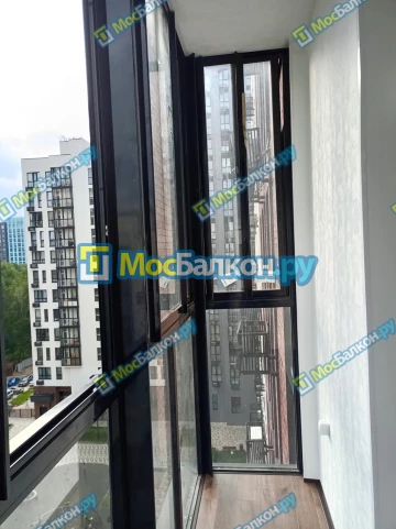 Панорамное остекление заказать под ключ по выгодной цене в Климовске от компании МосБалкон