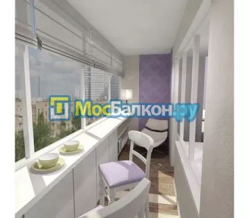 Заказать балкон в Климовске цена от 1320 руб | Остекление балконов и лоджий МосБалкон