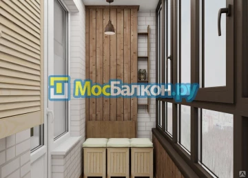 Заказать балкон в Климовске цена от 1320 руб | Остекление балконов и лоджий МосБалкон