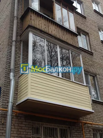 Заказать балкон в Климовске цена от 1320 руб | Остекление балконов и лоджий МосБалкон