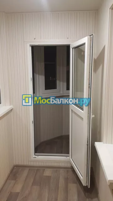 Отделка балконов в Климовске | Отделка балконов и лоджий и обшивка под ключ в МосБалкон