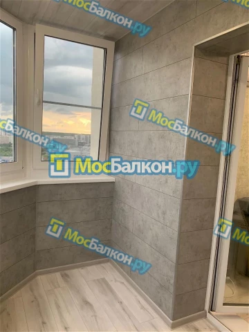 Остекление лоджий под ключ по выгодной цене в Климовске – застеклить лоджию и балкон в МосБалкон