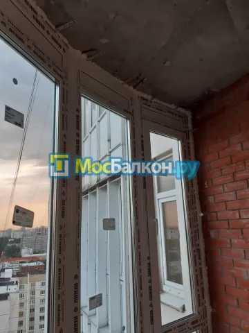 Панорамное остекление заказать под ключ по выгодной цене в Климовске от компании МосБалкон