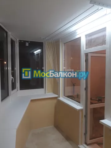 Отделка балконов в Климовске | Отделка балконов и лоджий и обшивка под ключ в МосБалкон