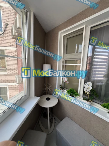 Отделка балконов в Климовске | Отделка балконов и лоджий и обшивка под ключ в МосБалкон