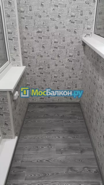 Отделка балконов в Климовске | Отделка балконов и лоджий и обшивка под ключ в МосБалкон