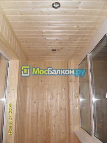Отделка балконов в Климовске | Отделка балконов и лоджий и обшивка под ключ в МосБалкон