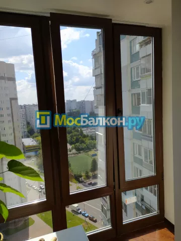 Панорамное остекление заказать под ключ по выгодной цене в Климовске от компании МосБалкон
