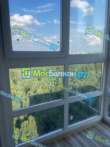 Панорамное остекление заказать под ключ по выгодной цене в Климовске от компании МосБалкон