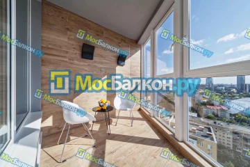 Панорамное остекление заказать под ключ по выгодной цене в Климовске от компании МосБалкон