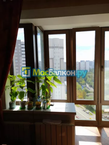 Панорамное остекление заказать под ключ по выгодной цене в Климовске от компании МосБалкон