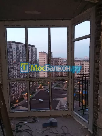 Панорамное остекление заказать под ключ по выгодной цене в Климовске от компании МосБалкон