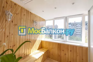 Отделка балконов в Климовске | Отделка балконов и лоджий и обшивка под ключ в МосБалкон