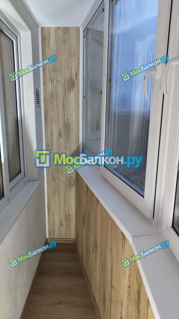 Отделка балконов в Климовске | Отделка балконов и лоджий и обшивка под ключ в МосБалкон