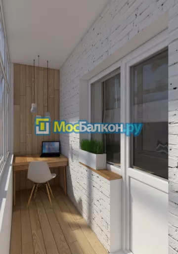 Заказать балкон в Климовске цена от 1320 руб | Остекление балконов и лоджий МосБалкон