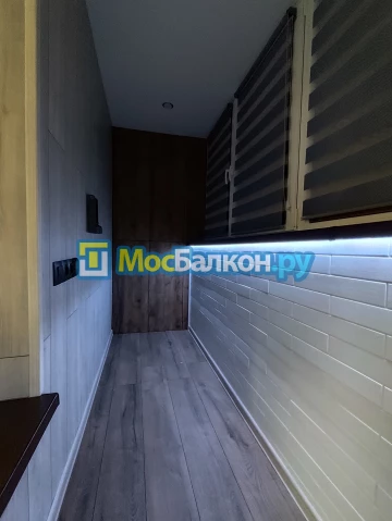Отделка балконов в Климовске | Отделка балконов и лоджий и обшивка под ключ в МосБалкон