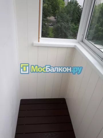 Отделка балконов в Климовске | Отделка балконов и лоджий и обшивка под ключ в МосБалкон