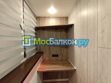 Отделка балконов в Климовске | Отделка балконов и лоджий и обшивка под ключ в МосБалкон