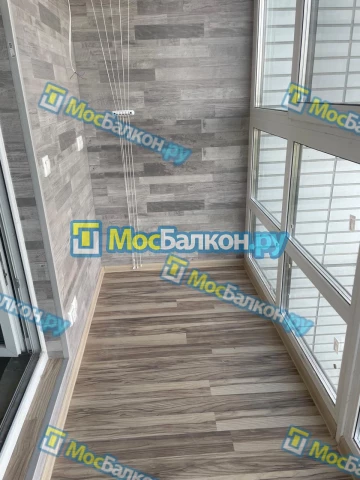 Панорамное остекление заказать под ключ по выгодной цене в Климовске от компании МосБалкон