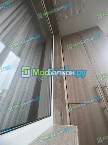 Отделка балконов в Климовске | Отделка балконов и лоджий и обшивка под ключ в МосБалкон