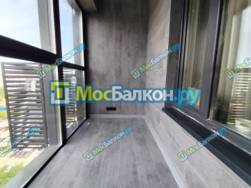 Панорамное остекление заказать под ключ по выгодной цене в Климовске от компании МосБалкон
