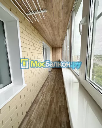 Заказать балкон в Климовске цена от 1320 руб | Остекление балконов и лоджий МосБалкон