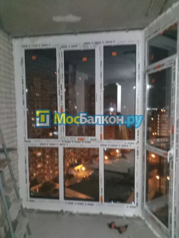 Панорамное остекление заказать под ключ по выгодной цене в Климовске от компании МосБалкон