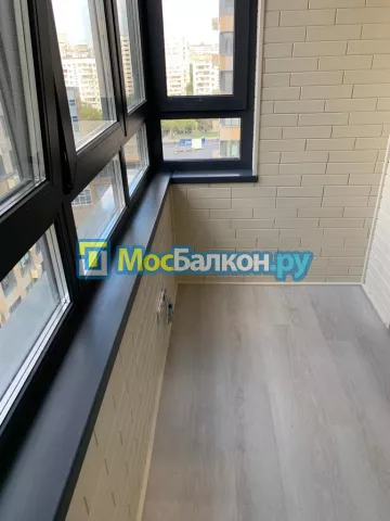 Отделка балконов в Климовске | Отделка балконов и лоджий и обшивка под ключ в МосБалкон