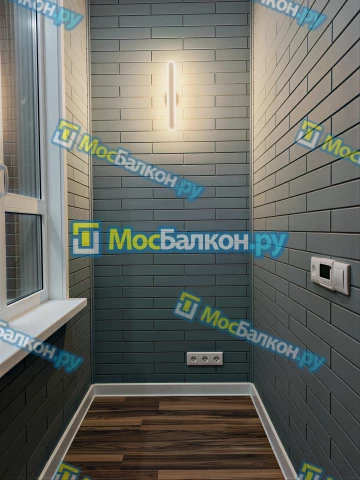 Отделка балконов в Климовске | Отделка балконов и лоджий и обшивка под ключ в МосБалкон