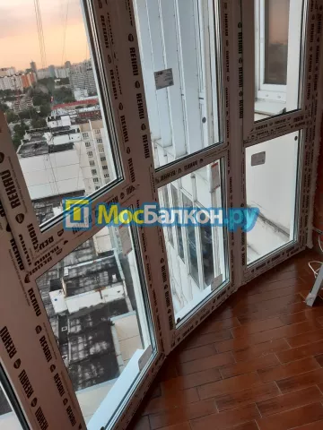 Панорамное остекление заказать под ключ по выгодной цене в Климовске от компании МосБалкон
