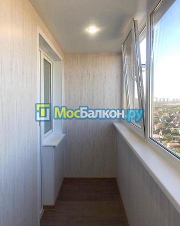 Остекление утепление и отделка балконов в городе Видном