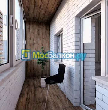 Заказать балкон в Климовске цена от 1320 руб | Остекление балконов и лоджий МосБалкон