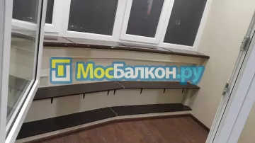 Заказать балкон в Климовске цена от 1320 руб | Остекление балконов и лоджий МосБалкон