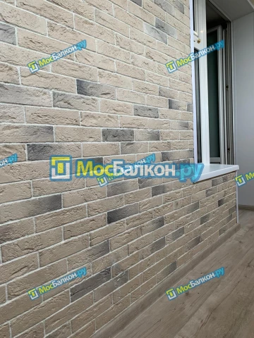 Отделка балконов в Климовске | Отделка балконов и лоджий и обшивка под ключ в МосБалкон