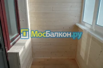 Отделка балконов в Климовске | Отделка балконов и лоджий и обшивка под ключ в МосБалкон