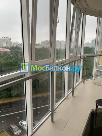Остекление утепление и отделка балконов в новокосино