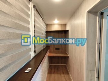 Отделка балконов в Климовске | Отделка балконов и лоджий и обшивка под ключ в МосБалкон