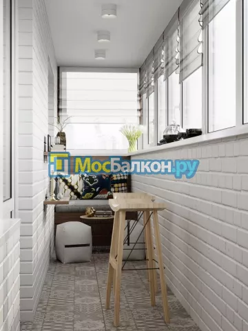 Заказать балкон в Климовске цена от 1320 руб | Остекление балконов и лоджий МосБалкон
