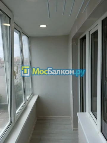 Отделка балконов в Климовске | Отделка балконов и лоджий и обшивка под ключ в МосБалкон