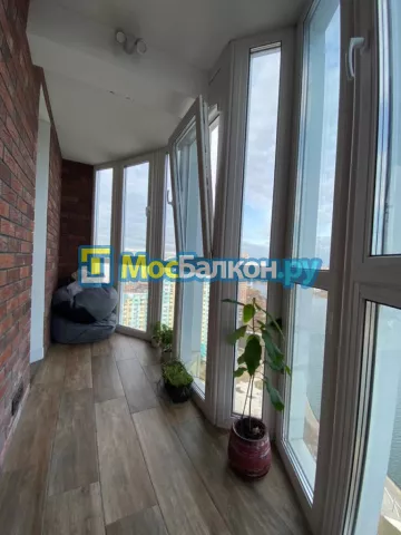 Заказать балкон в Климовске цена от 1320 руб | Остекление балконов и лоджий МосБалкон