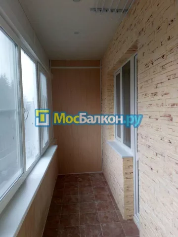 Отделка балконов в Климовске | Отделка балконов и лоджий и обшивка под ключ в МосБалкон