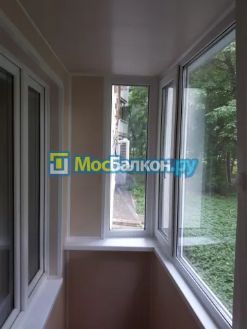 Отделка балконов в Климовске | Отделка балконов и лоджий и обшивка под ключ в МосБалкон