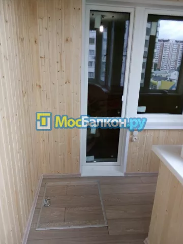 Отделка балконов в Климовске | Отделка балконов и лоджий и обшивка под ключ в МосБалкон
