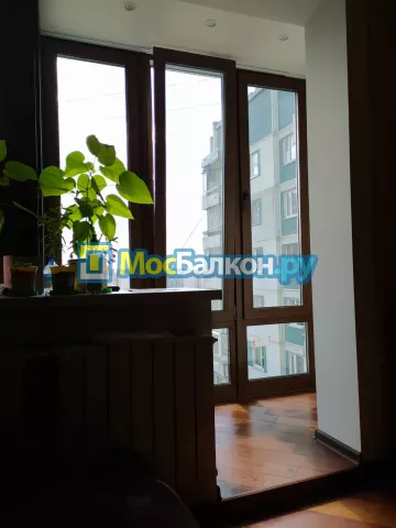 Панорамное остекление заказать под ключ по выгодной цене в Климовске от компании МосБалкон