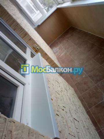 Отделка балконов в Климовске | Отделка балконов и лоджий и обшивка под ключ в МосБалкон