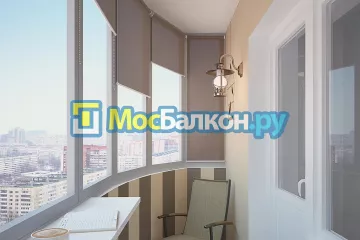 Заказать балкон в Климовске цена от 1320 руб | Остекление балконов и лоджий МосБалкон
