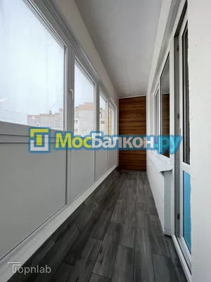 Отделка балконов в Климовске | Отделка балконов и лоджий и обшивка под ключ в МосБалкон