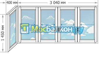Заказать балкон в Климовске цена от 1320 руб | Остекление балконов и лоджий МосБалкон