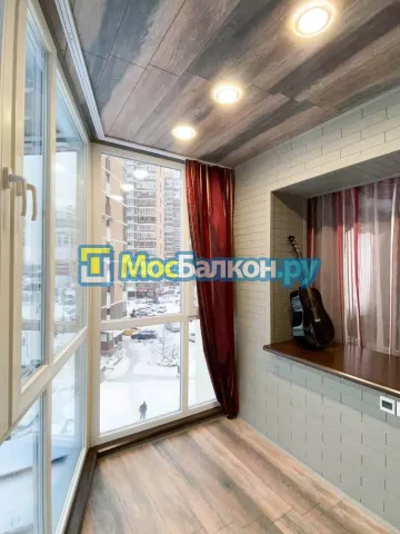 Заказать балкон в Климовске цена от 1320 руб | Остекление балконов и лоджий МосБалкон